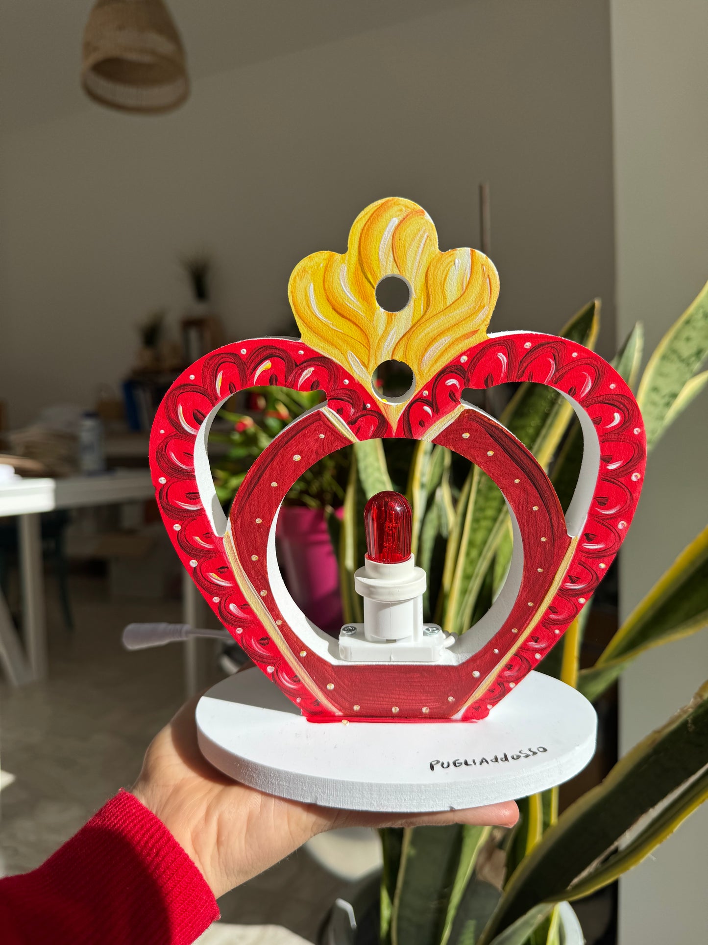 Luminaria Cuore Sacro